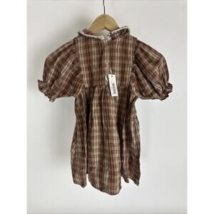 NEW Rylee & Cru Heidi Dress - Autumn Plaid Size 4-5Y